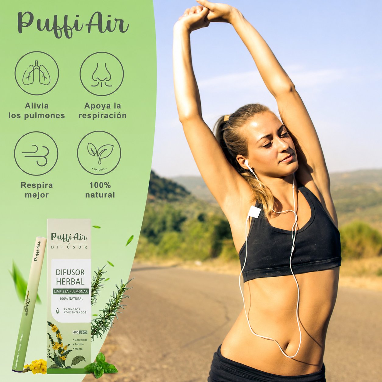 Puffi – Fórmula Natural 4 en 1 para Dejar el Vape.